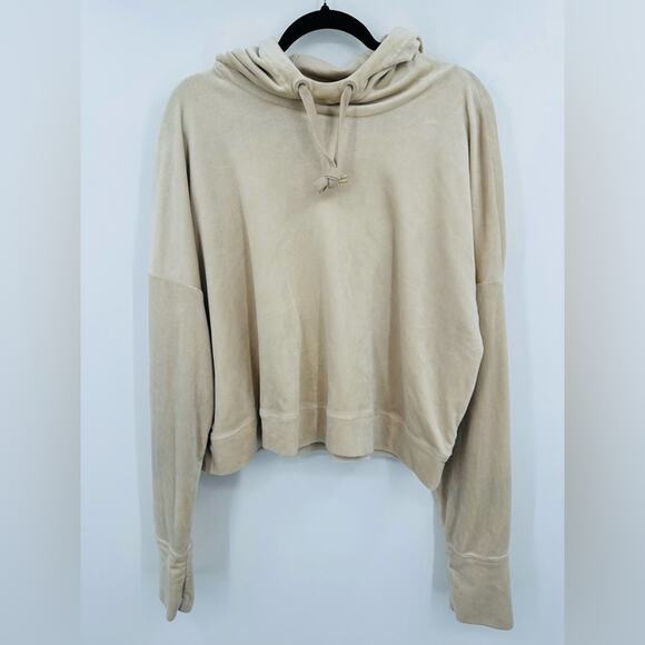 Offline | by Aerie Soft Relaxed Fit Crop Hoodie Size Extra Large - Picture 1 of 4